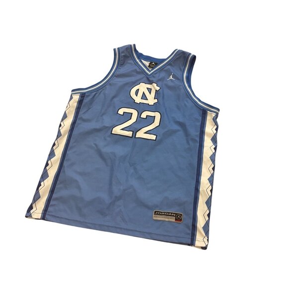 Nike Air Jordan North Carolina Tar Heels #22 Basketball Jersey Men's Large - Picture 4 of 8